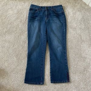 Vintage Nine West Dark Wash Straight Leg Jeans